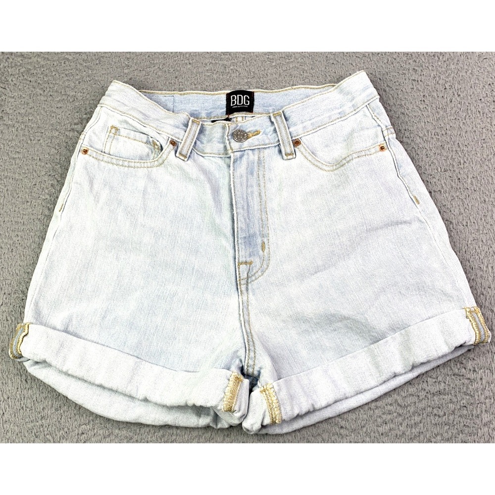 BDG Jean Shorts Womens Size 26 Mom High Rise Denim 100% Cotton Shorts